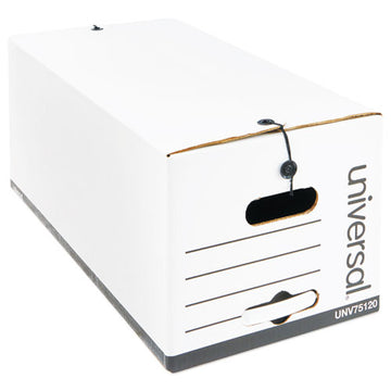 Universal® Economical Easy Assembly Storage Files, Letter Files, White, 12-carton freeshipping - TVN Wholesale